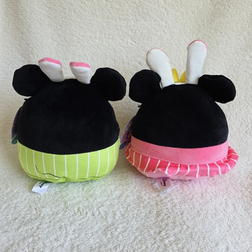 New Easter 2025 Disney Mickey and Minnie mouse Squishmallows plush toy bundle